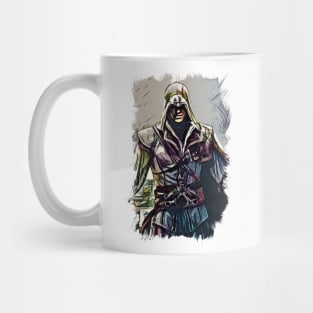 The Legend from Florence / Fan Art Abstract Portrait Mug